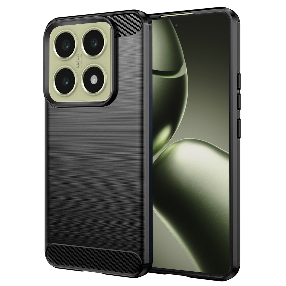 Techsuit Custodia per Xiaomi 14T, Techsuit, Carbonio, Nera