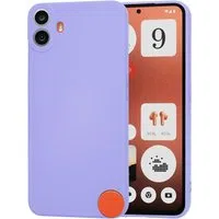 Custodia per Nothing CMF Phone 1, Techsuit, SoftFlex, Viola Chiaro — 3