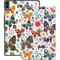 Custodia per Samsung Galaxy Tab S12 Ultra / Tab S11 Ultra, Techsuit, FoldPro Butterfly, Multicolore — 3