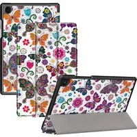 Custodia per Samsung Galaxy Tab A11 / Tab A9, Techsuit, FoldPro Butterfly Nuovo Modello, Multicolore — 3