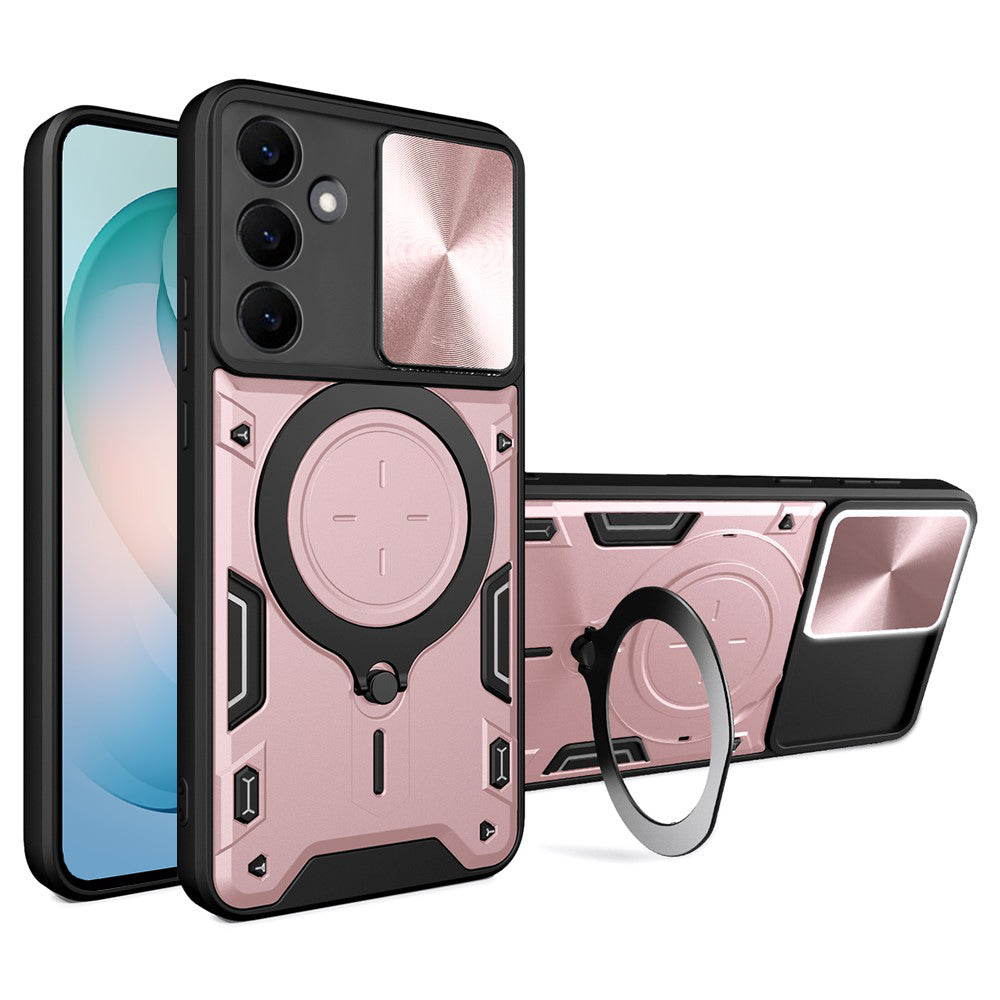 Techsuit Custodia per Samsung Galaxy S26 Plus S947, Techsuit, CamGuard Pro, Rosa Oro