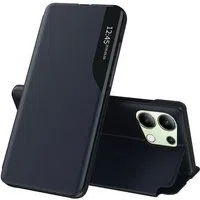 Custodia per Xiaomi Redmi Note 13 4G, Techsuit, eFold, Blu Scuro — 3