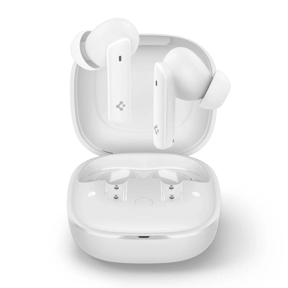 Handsfree Bluetooth Spigen SA2402, TWS, ANC, Bianco ASD07964