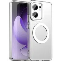 Custodia MagSafe per Oppo Reno13 FS 5G / Reno13 F 4G / Reno13 F, Techsuit, CandyCase, Bianca — 3