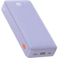 Batteria Esterna Baseus Airpow, 20000mAh, 20W, QC + PD, 1 x USB-A - 1 x USB-C, Viola P10022804513-00 — 3