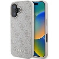 Custodia per Apple iPhone 16 Plus, Guess, 4G Classic, Rosa — 3