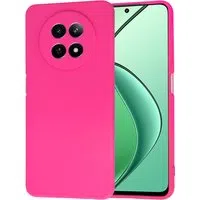 Custodia per Realme 12x / 12, Techsuit, SoftFlex, Rosa Scuro — 3