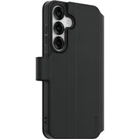 Custodia per Samsung Galaxy S25 S931, PanzerGlass, Care Feature Kickstand Wallet, Nera — 3