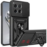 Custodia per OnePlus 12, Techsuit, CamShield, Nera — 3