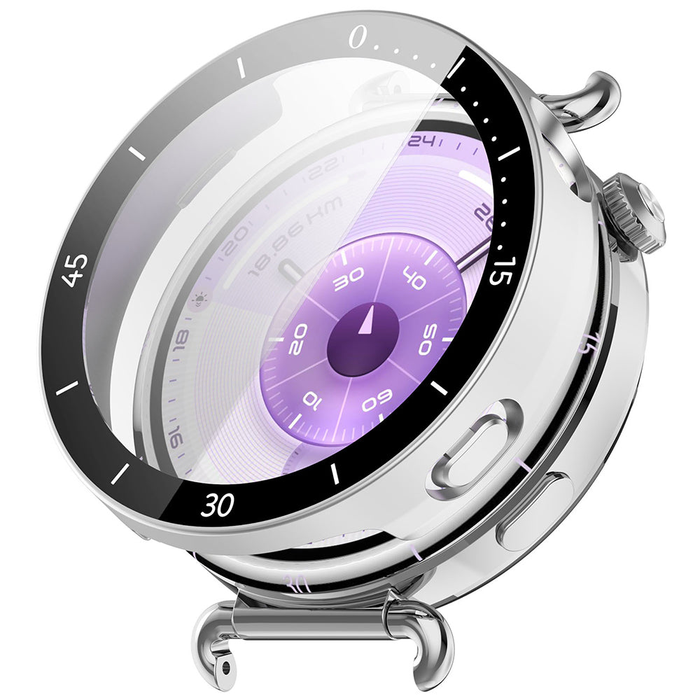 Custodia Techsuit Defense360 Pro Bezel per Huawei Watch GT 6 41mm, Argento