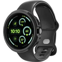 Custodia Spigen Liquid Air per Google Pixel Watch 4 41mm, Nero Opaco ACS09483 — 3