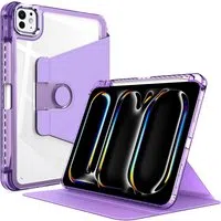 Custodia per Apple iPad Pro 11 (2024), Techsuit, Crystal Vision, Viola — 3