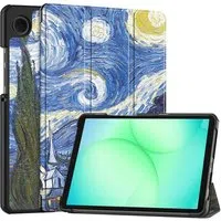 Custodia per Samsung Galaxy Tab A11 / Tab A9, Techsuit, FoldPro Starry Night Nuovo Modello, Multicolore — 3