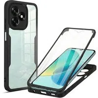Custodia per Honor X5c Plus, Techsuit, ColorVerse 360, Nera — 3