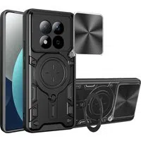 Custodia per Xiaomi Redmi Note 15 Pro 4G, Techsuit, CamGuard Pro, Nera — 3