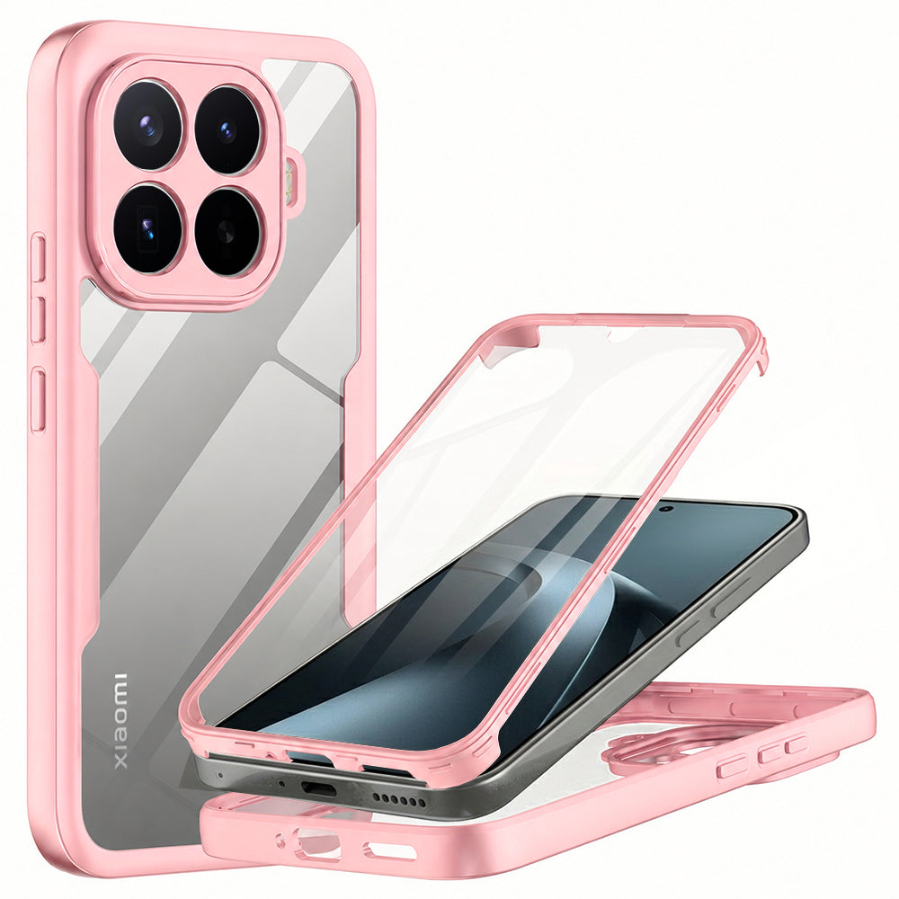 Techsuit Custodia per Xiaomi 17T Pro, Techsuit, ColorVerse 360, Rosa