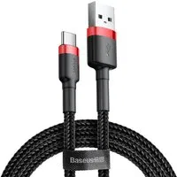 Cavo Dati e Ricarica USB-A - USB-C Baseus Cafule, 18W, 3m, Rosso CATKLF-U91 — 3
