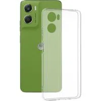 Custodia per Motorola Moto G06, Techsuit, Chiara, Trasparente — 3