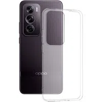 Custodia per Oppo Reno12 Pro, Techsuit, Clear, Trasparente — 3