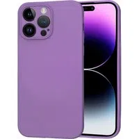Custodia per Apple iPhone 14 Pro Max, Techsuit, SoftFlex, Viola — 3