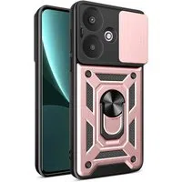 Custodia per Xiaomi Redmi 13C 5G, Techsuit, CamShield, Rosa — 3