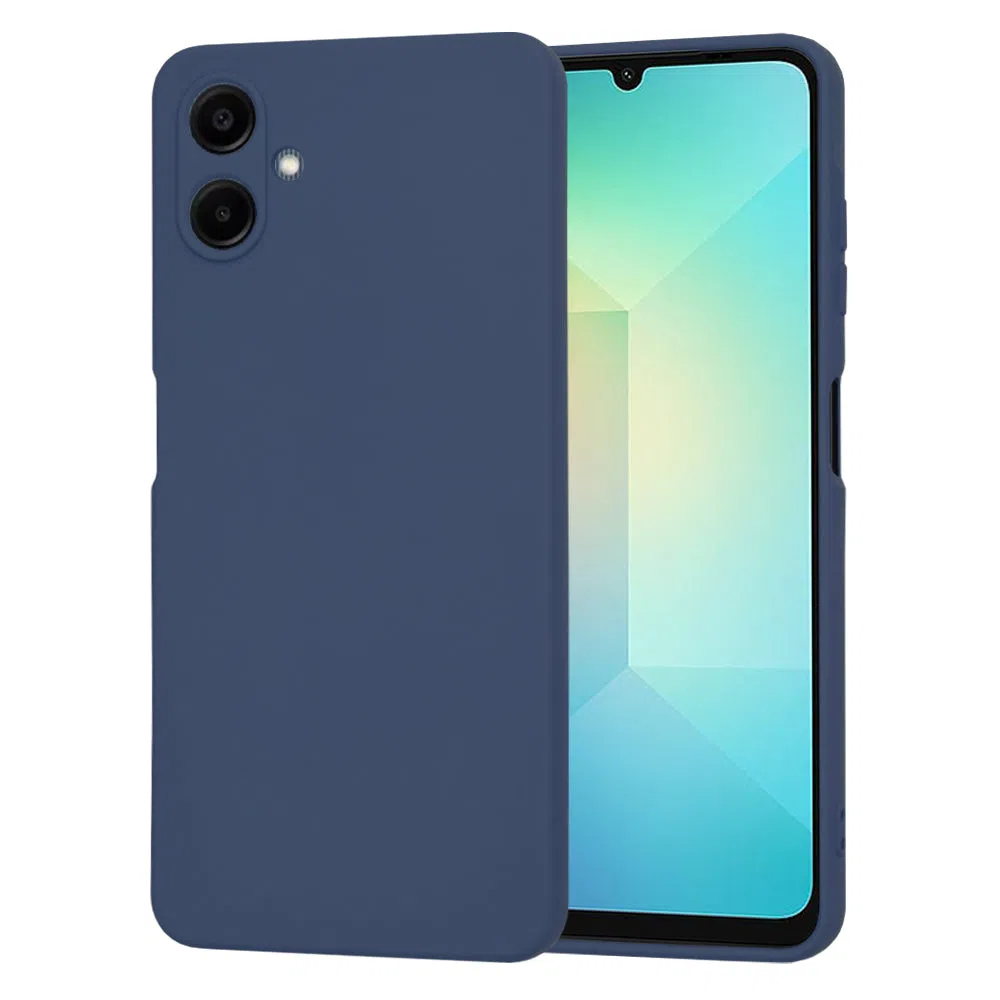 Custodia per Samsung Galaxy A06 A065, Techsuit, SoftFlex, Blu Navy — 2