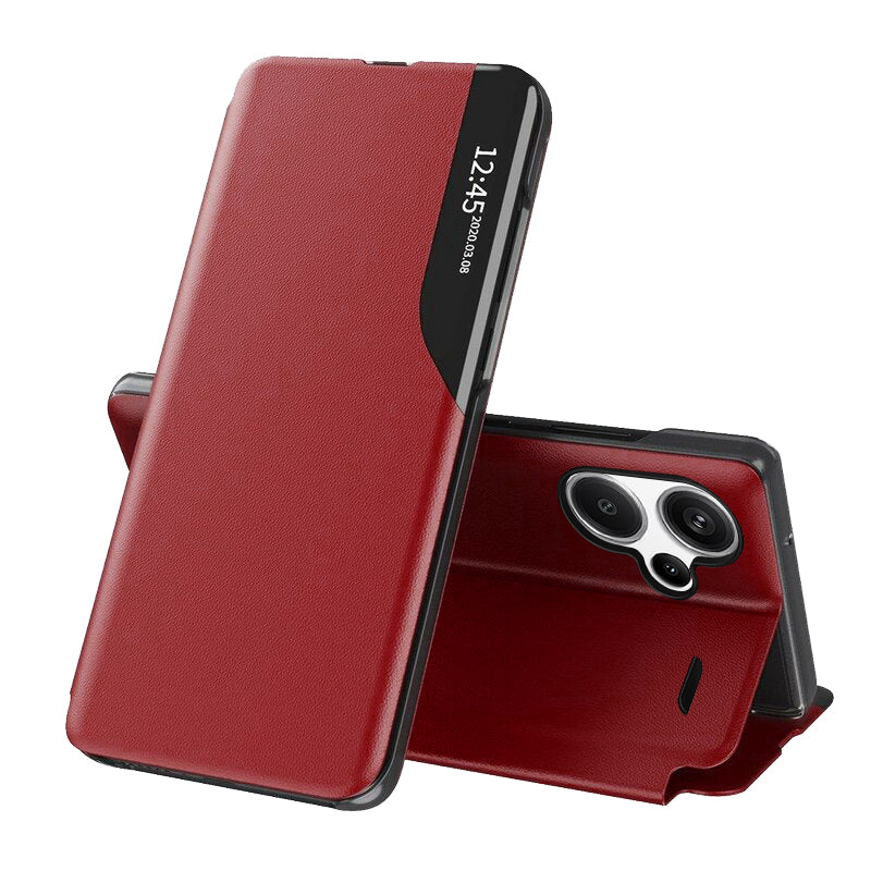 Custodia per Xiaomi Redmi Note 13 Pro+, Techsuit, eFold, Rossa