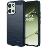 Custodia per OnePlus Nord 6, Techsuit, Carbonio, Blu — 3