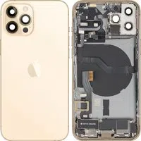 Copertura Batteria Apple iPhone 12 Pro, Con Scocca Centrale, Parti Complete, Oro, Swap Premium — 3