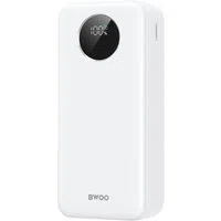 Batteria Esterna BWOO BO-P64, 30000mAh, 22.5W, QC + PD, 1 x USB-C - 2 x USB-A, Bianca — 3