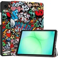 Custodia per Samsung Galaxy Tab A11 / Tab A9, Techsuit, FoldPro Urban, Multicolore — 3