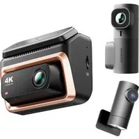 Telecamera Auto Anteriore Posteriore Ausiliaria DDPAI Z60 Pro 3-CH, 4K, Wi-Fi, GPS, Display 3 pollici — 3