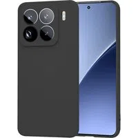 Custodia per Xiaomi 15 Pro, Techsuit, SoftFlex, Nera — 3