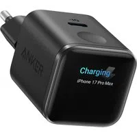 Caricatore da rete Anker Nano Display, 45W, 3A, 1 x USB-C, Nero A121DG11 — 3