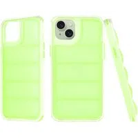 Custodia per Apple iPhone 15 Plus, Techsuit, Wave Shield, Verde — 3