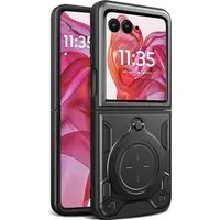 Custodia per Motorola Razr 50 Ultra, Techsuit, CamGuard Pro, Nera — 3