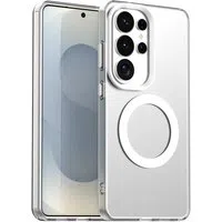 Custodia MagSafe per Samsung Galaxy S26 Ultra S948, Techsuit, CandyCase, Bianca — 3