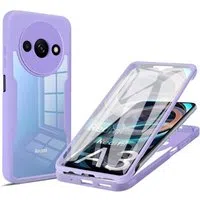 Custodia per Xiaomi Redmi A3x / A3, Techsuit, ColorVerse 360, Viola — 3