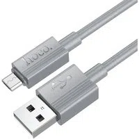 Cavo Dati e Ricarica USB-A - microUSB HOCO X107, 18W, 1m, Grigio — 3
