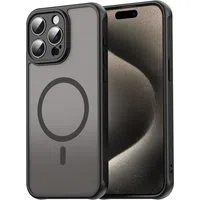 Custodia MagSafe per Apple iPhone 15 Pro Max, Techsuit, HaloFrost II, Nera — 3