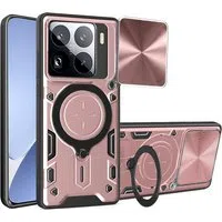 Custodia per Xiaomi 15 Pro, Techsuit, CamGuard Pro, Rosa Dorato — 3