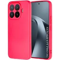 Custodia per Xiaomi 17T Pro, Techsuit, SoftFlex, Rosa Scuro — 3