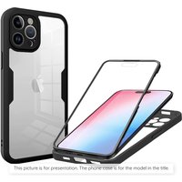 Techsuit Custodia per Samsung Galaxy S25 FE, Techsuit, ColorVerse 360, Nera — 2