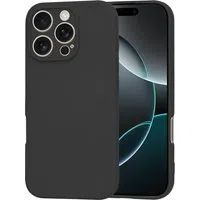 Custodia per Apple iPhone 16 Pro, Techsuit, SoftFlex, Nera — 3