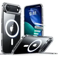 Custodia MagSafe per Apple iPhone 17 Air, ESR, Classic Hybrid Kickstand, Trasparente — 3