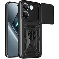 Custodia per Xiaomi Poco X8 Pro, Techsuit, CamShield, Nera — 3