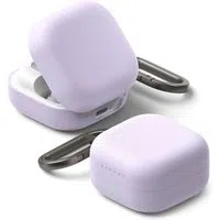 Custodia Ringke per Samsung Galaxy Buds4 / Buds4 Pro, Lilla Chiaro — 3