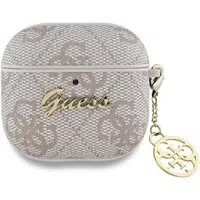Custodia Guess 4G Charm per Apple AirPods 4, Rosa — 3