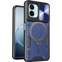 Custodia per Oppo A6k 4G / A6x 4G / A6x / A6 4G, Techsuit, CamGuard Pro, Blu — 3