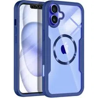 Custodia MagSafe per Apple iPhone 16, Techsuit, ColorVerse 360, Blu — 3